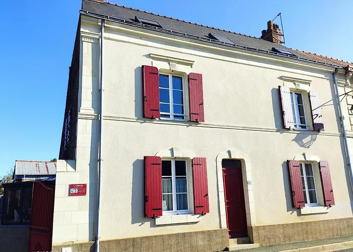 فندق مبيت وإفطار L'aubinoise Saint-Aubin-de-Luigné